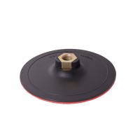 Подложка 125мм/М14 для УШМ пластиковая, с липучкой 