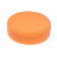 Полировальный круг на липучке 50 мм оранжевый D-150 мм.