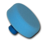 Полировальный круг FITTER на резьбе М-14 D-85 мм,синий